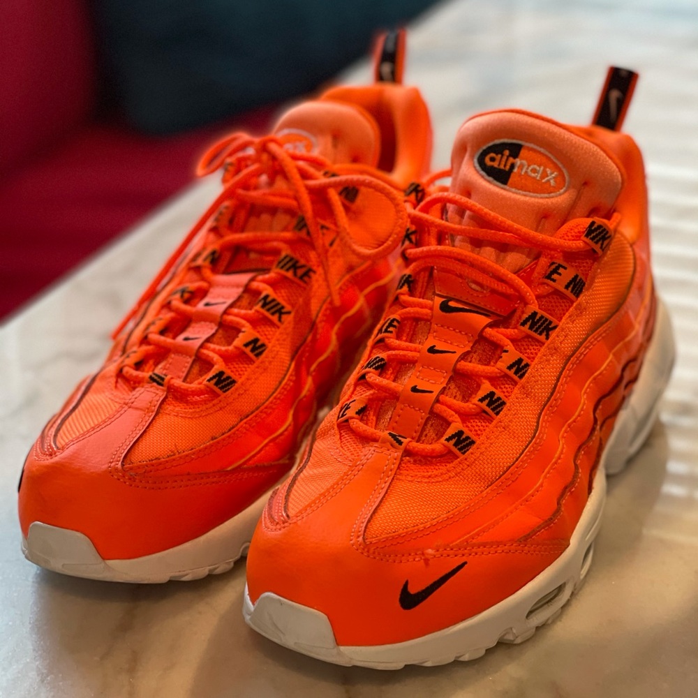 Closet Staple!! Nike Air Max 95 - Bright Orange